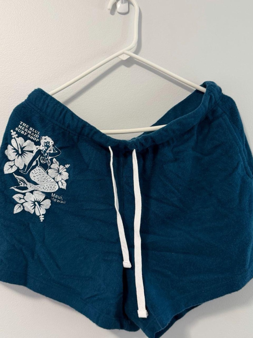 Blue shorts